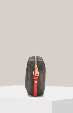 Schultertasche Piazza Edition Cloe in Braun/Schwarz