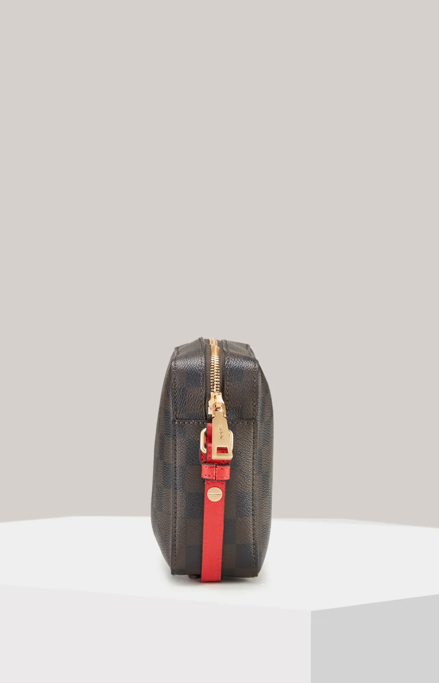 Schultertasche Piazza Edition Cloe in Braun/Schwarz