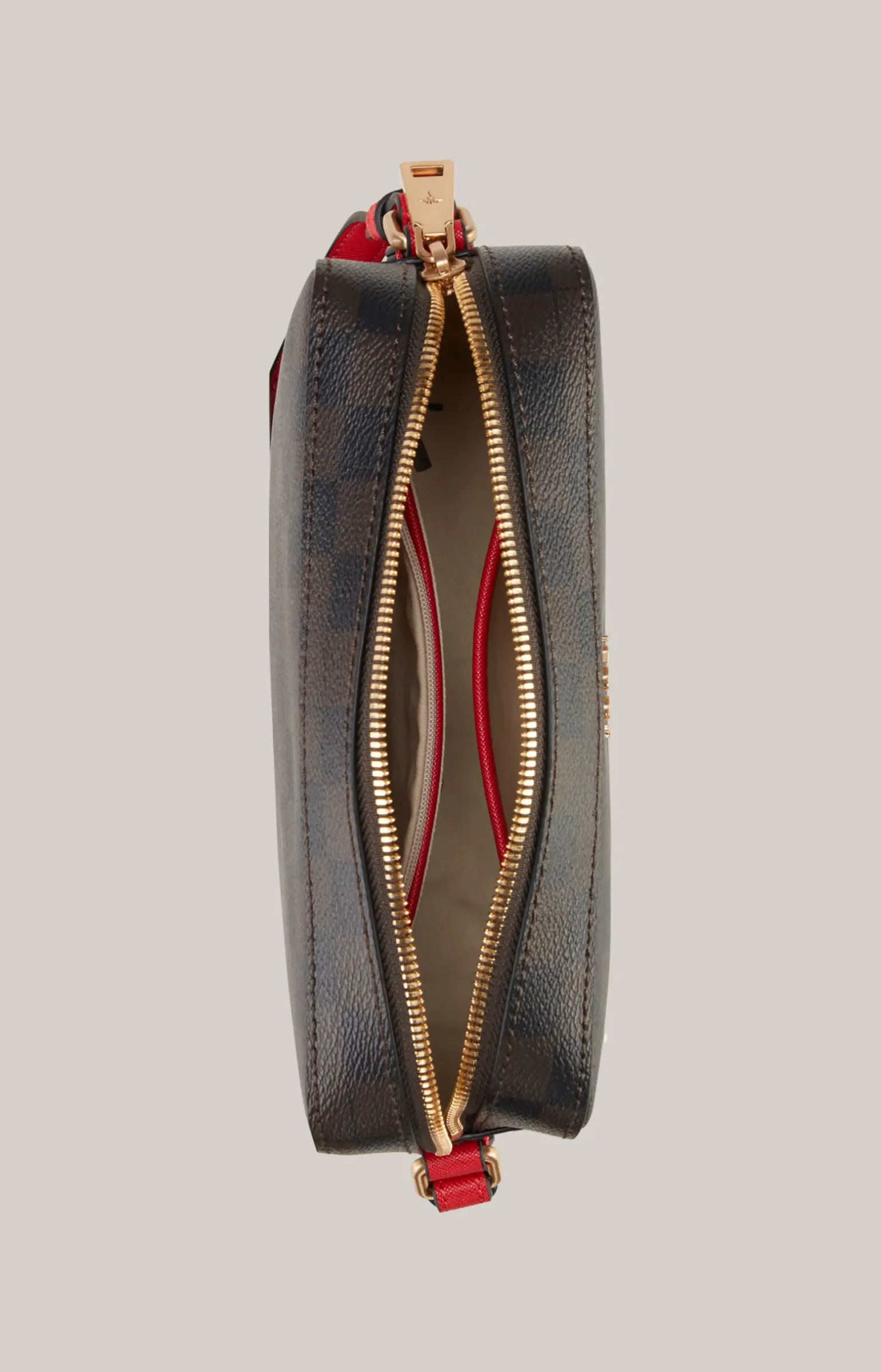 Schultertasche Piazza Edition Cloe in Braun/Schwarz