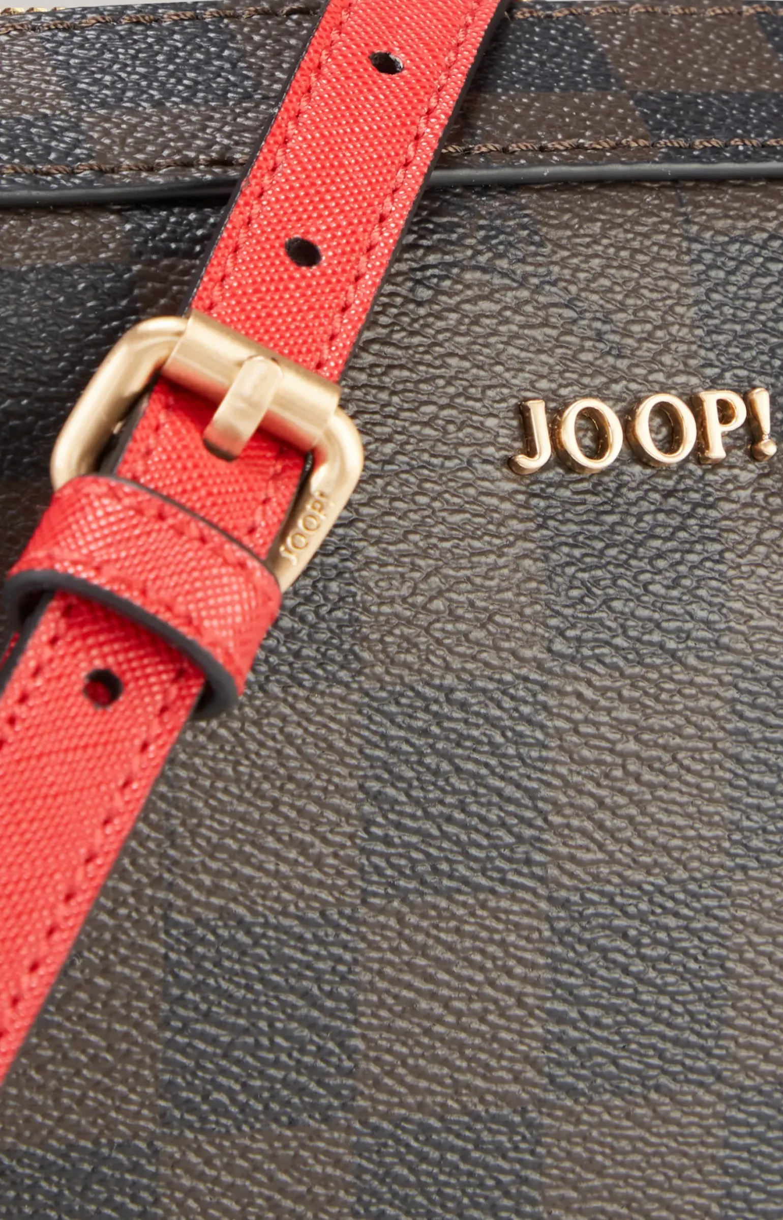 Schultertasche Piazza Edition Cloe in Braun/Schwarz