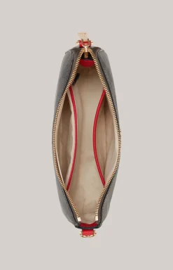 Schultertasche Piazza Edition Jasmina in Braun/Schwarz