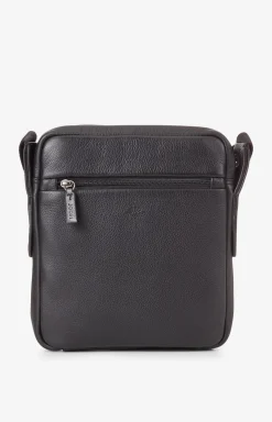 Schultertasche Remus in Schwarz