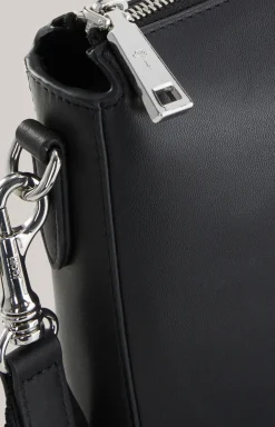 Schultertasche Sofisticato Jasmina in Schwarz