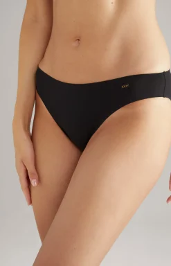 Seamless Bikini-Slip in Schwarz
