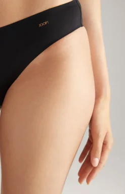 Seamless Bikini-Slip in Schwarz