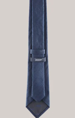 Seidenkrawatte in Dunkelblau