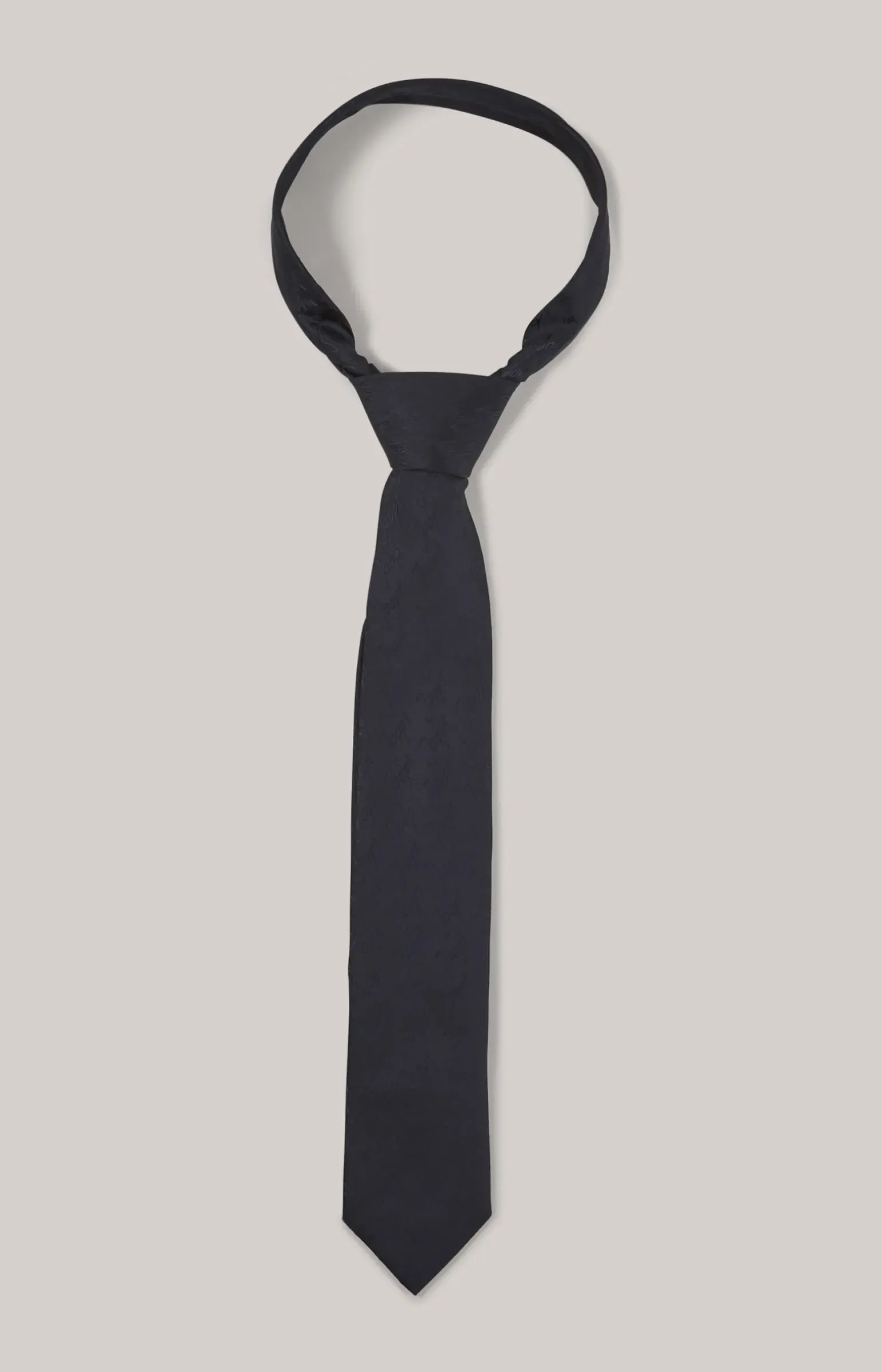 Seidenkrawatte in Dunkelblau