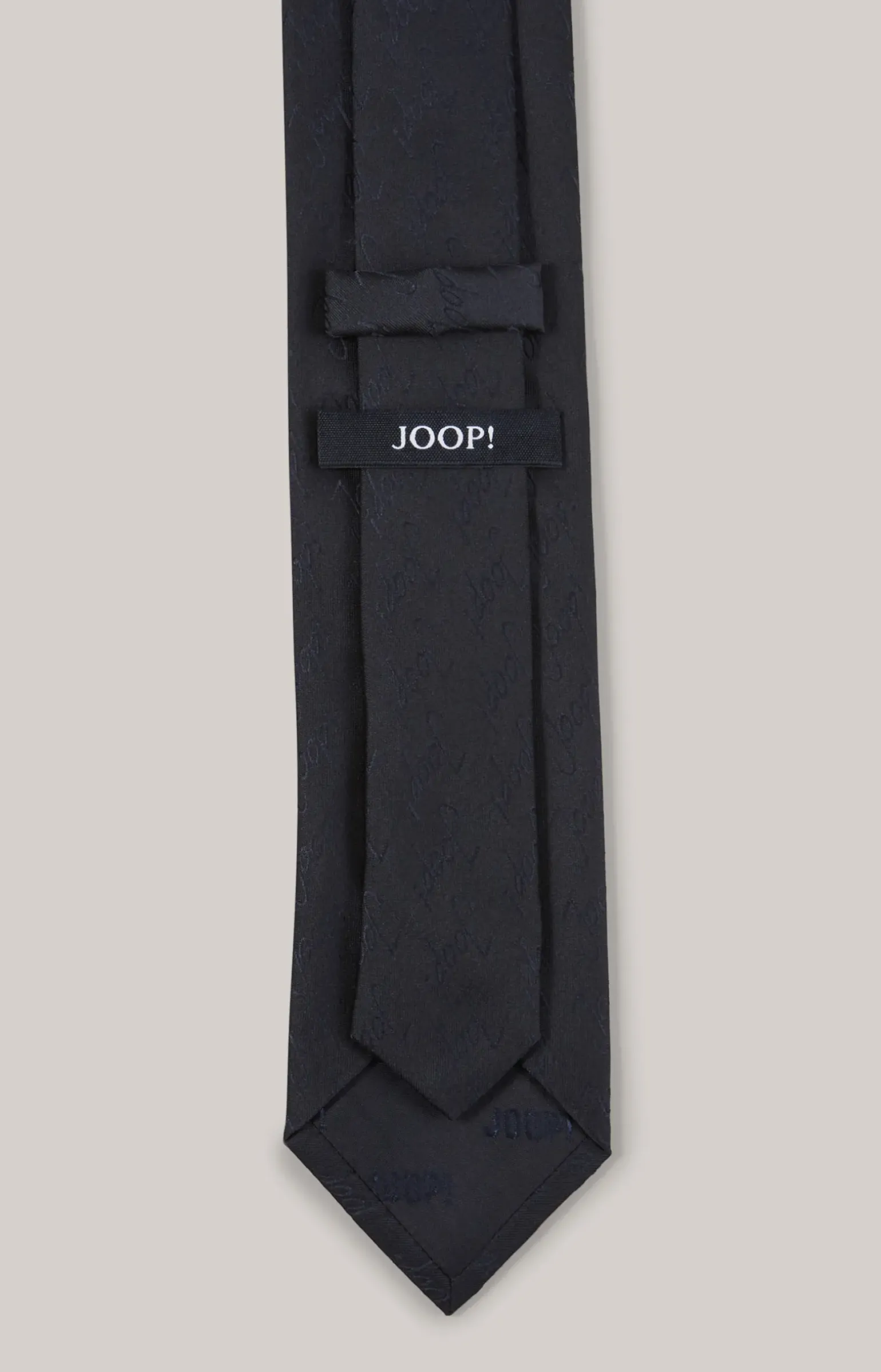 Seidenkrawatte in Dunkelblau