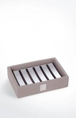 Seifenschale Bathline, Grau-Rosé