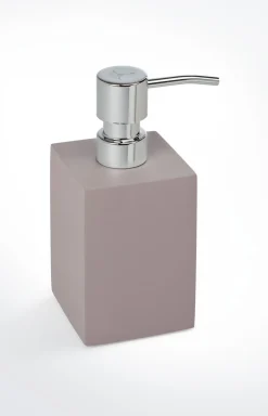 Seifenspender Bathline, Grau-Rosé