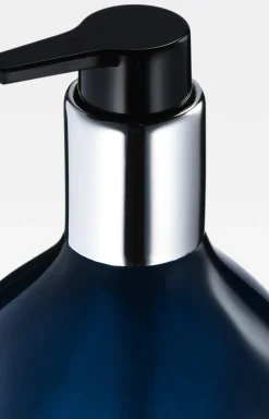 Seifenspender Crystal Line in Dunkelblau