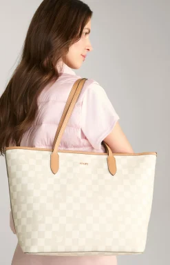 Shopper Piazza Diletta Lara in Greige