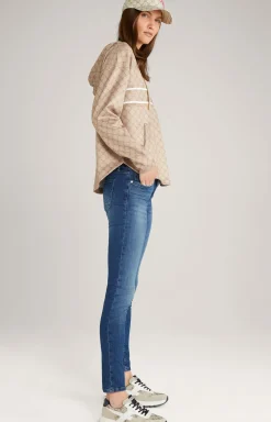 Skinny-Jeans Sue in Dark Blue Washed