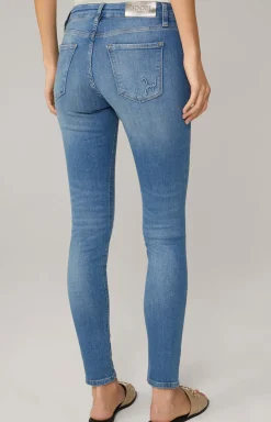 Skinny-Jeans Sue in Medium Blue Washed