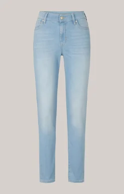 Slim Jeans in Light Blue Washed