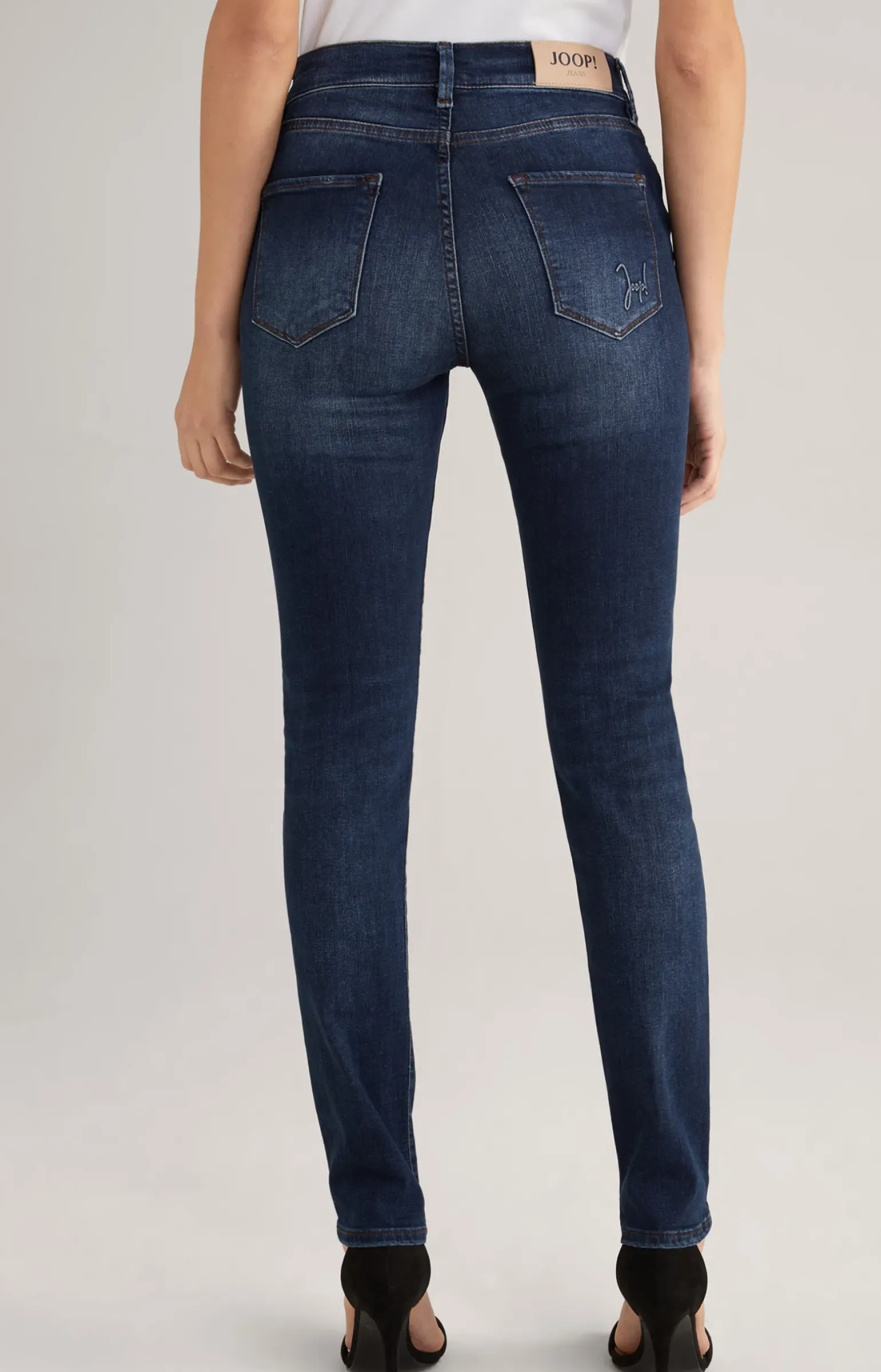 Slim-Jeans Sol in Dark Blue Washed