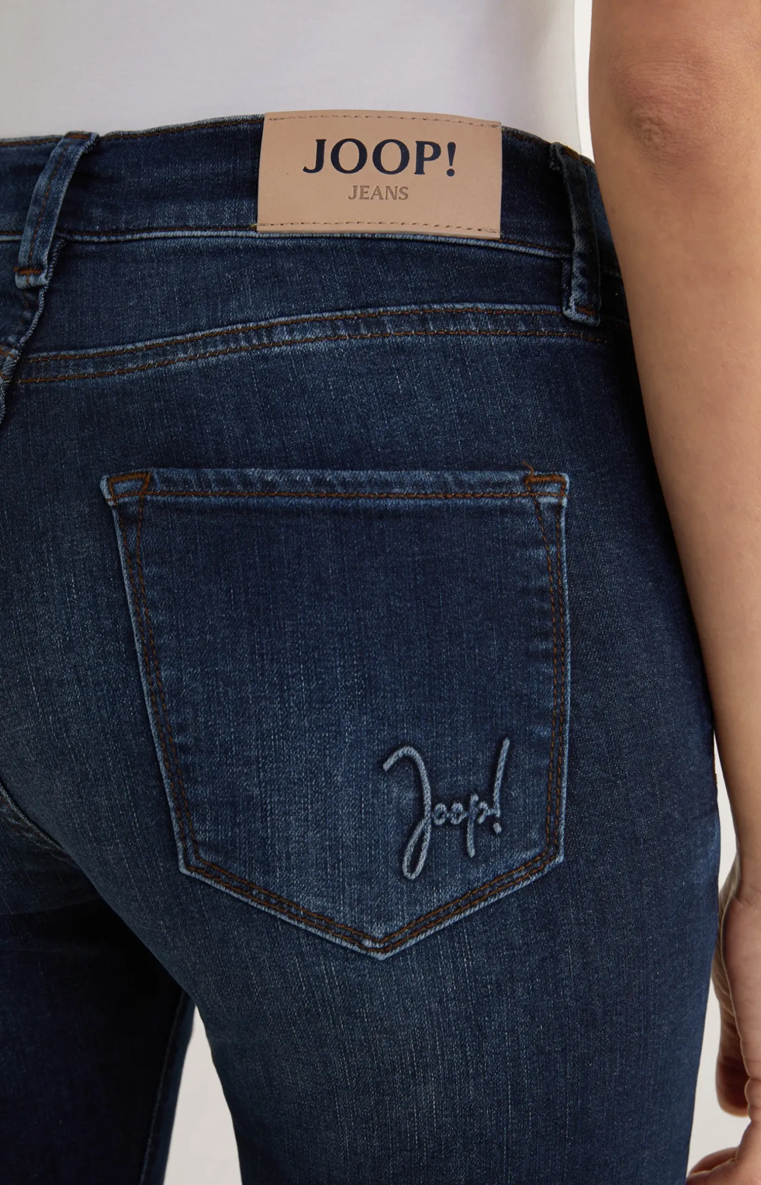 Slim-Jeans Sol in Dark Blue Washed