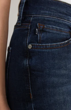 Slim-Jeans Sol in Dark Blue Washed