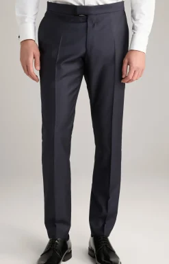 Smoking-Baukastenhose Bask in Dunkelblau