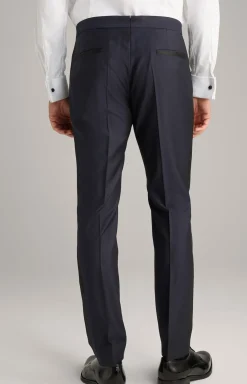 Smoking-Baukastenhose Bask in Dunkelblau