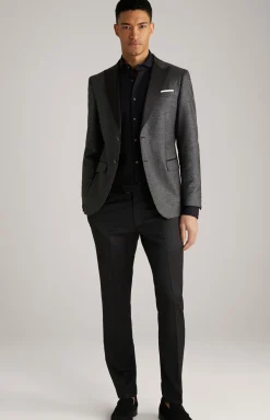 Smoking-Baukastenhose Bask in Schwarz