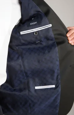 Smoking-Baukastensakko Horace in Dunkelblau gemustert