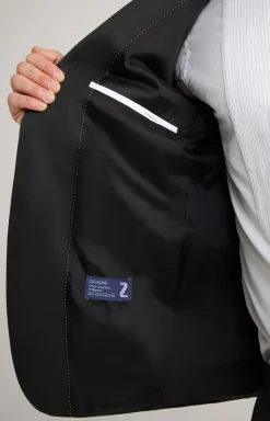 Smoking-Baukastensakko Horace in Schwarz