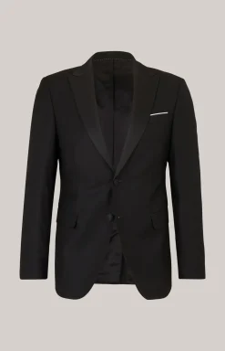 Smoking-Baukastensakko Horace in Schwarz