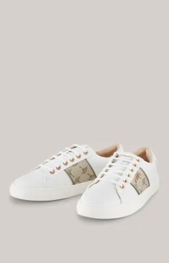Sneaker Mazzolino Lista Coralie in Offwhite/Beige