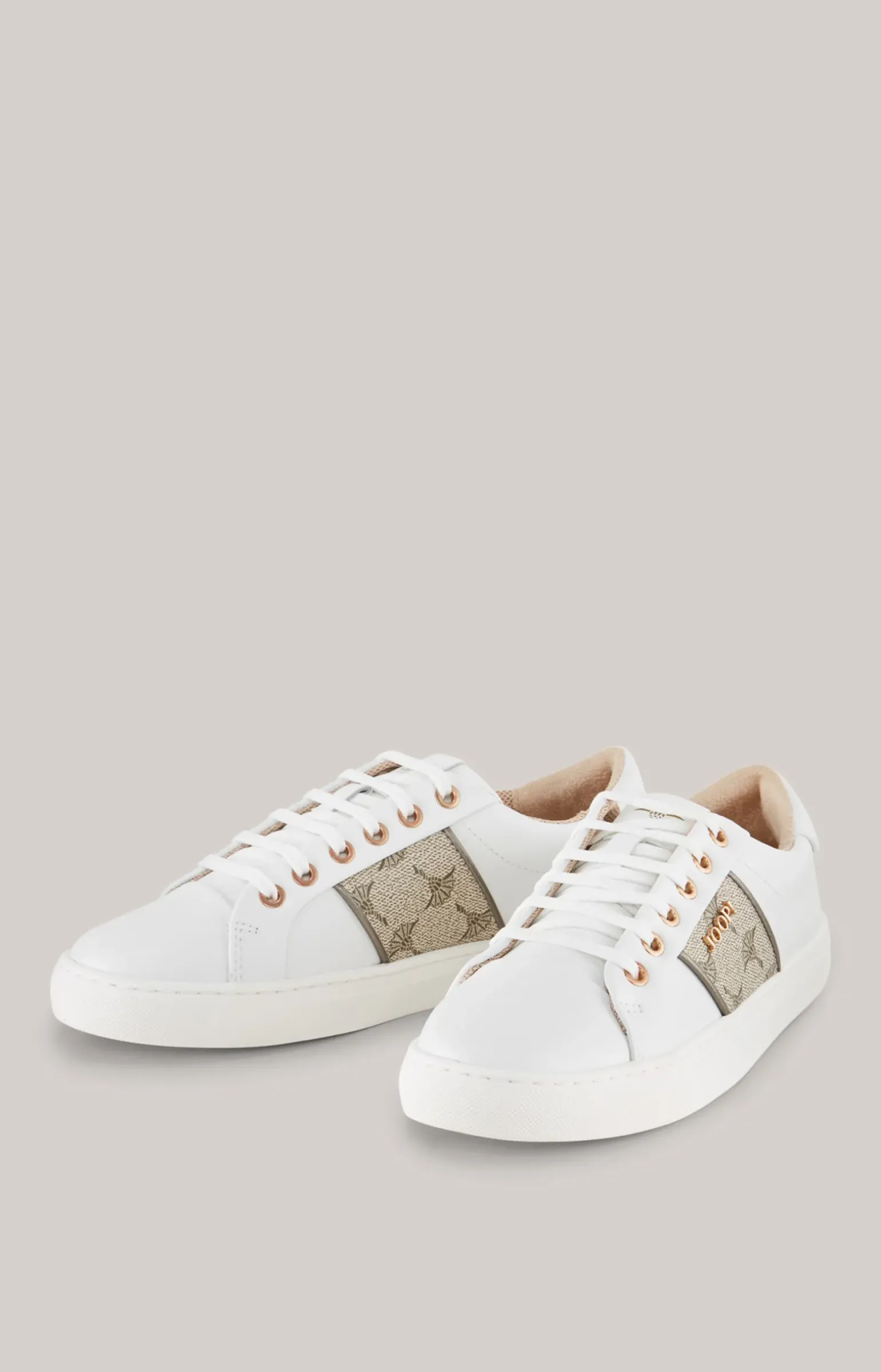 Sneaker Mazzolino Lista Coralie in Offwhite/Beige