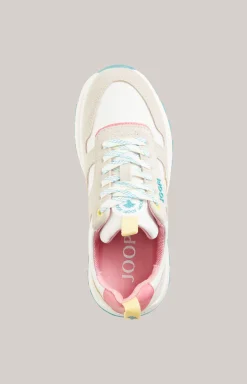 Sneaker Retron Hanna in Beige/Light Pink