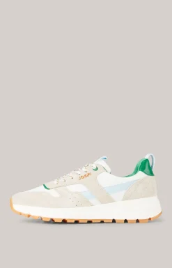 Sneaker Retron New Hannis in Beige/Grün