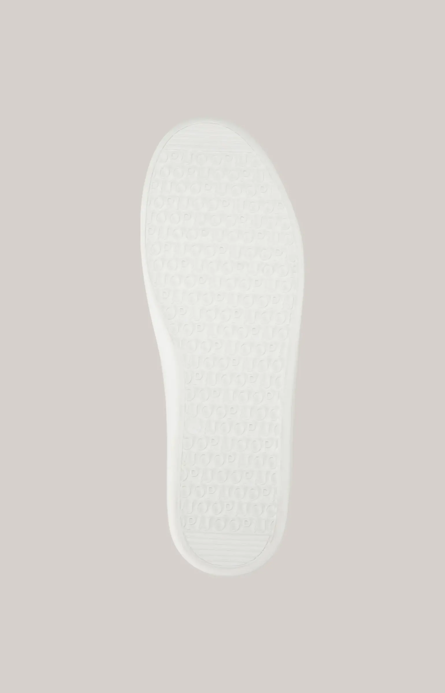 Sneaker Stampa Fine Strade in Weiß/Blau