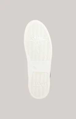 Sneaker Tinta Due Coralie in Weiß/Grün