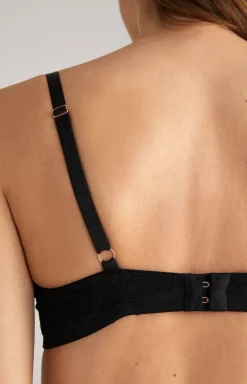 Soft-BH aus Spitze in Schwarz