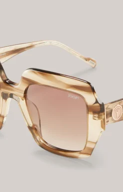 Sonnenbrille in Braun