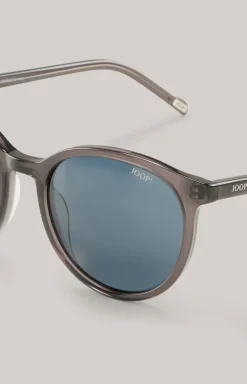 Sonnenbrille in Grau/Blau