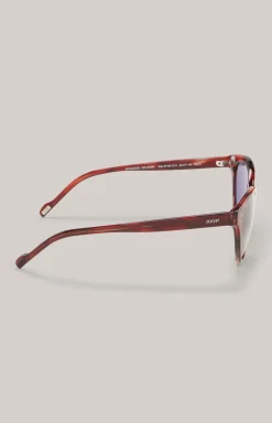 Sonnenbrille in Rot/Blau