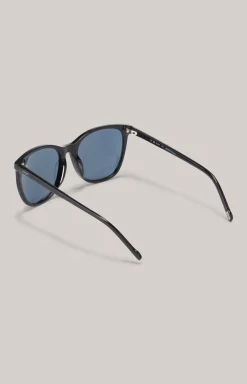 Sonnenbrille in Schwarz/Blau