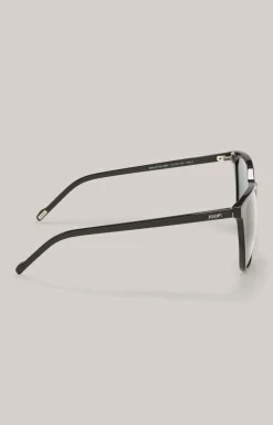 Sonnenbrille in Schwarz/Blau