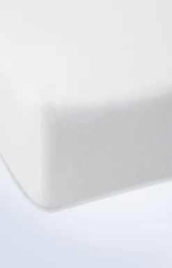 Spannbettlaken in Weiß