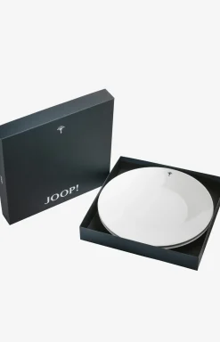 Speiseteller Singel Cornflower 2er Set in Weiß