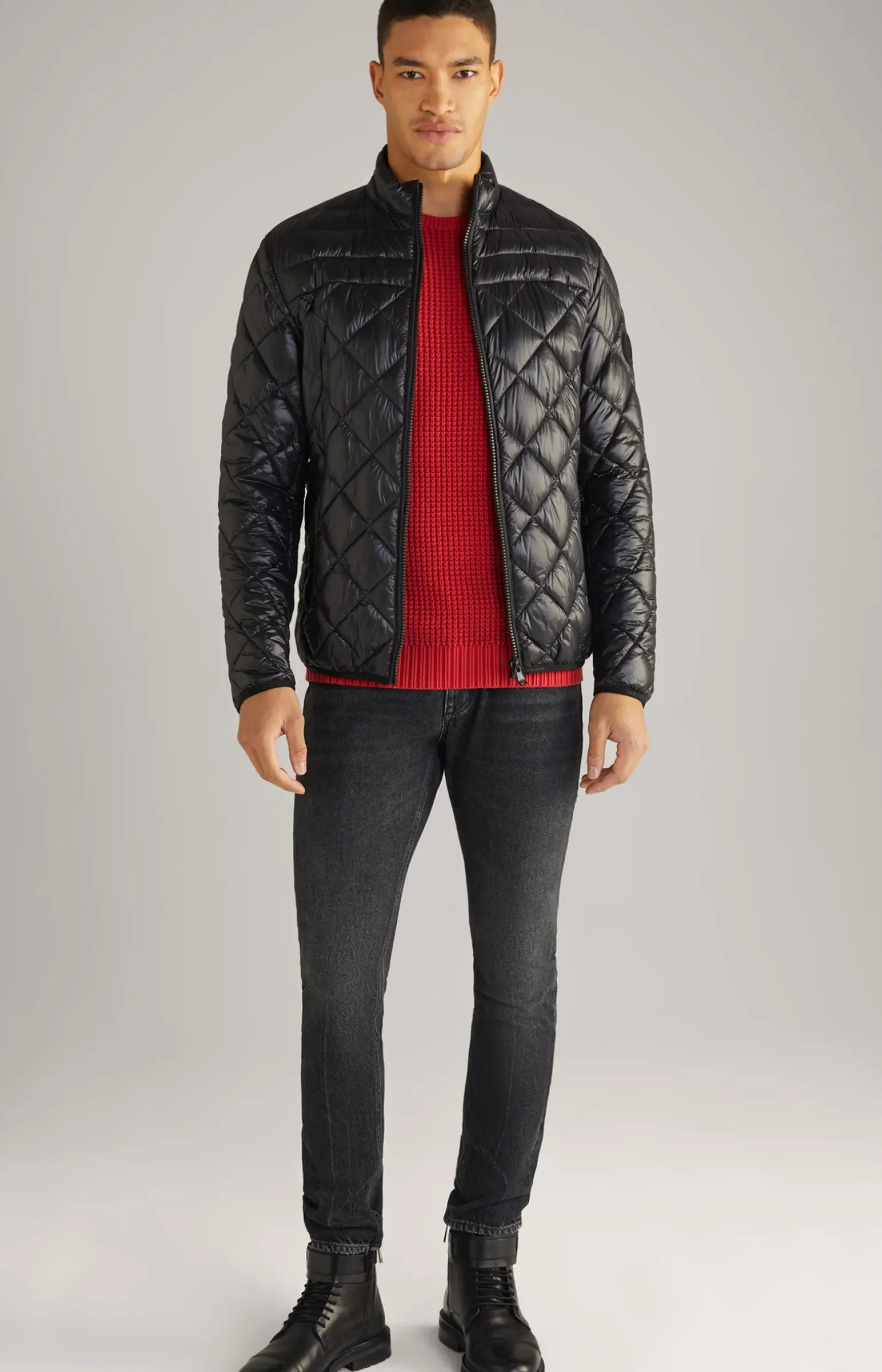 Steppjacke Benji in Schwarz