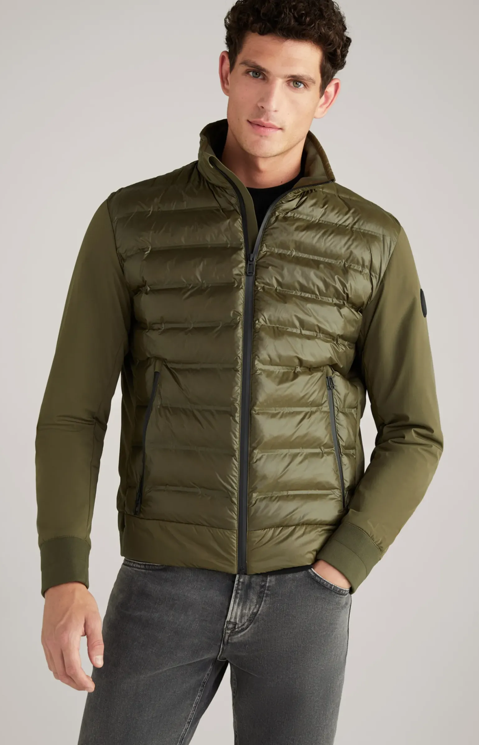 Steppjacke Boros in Dark Green