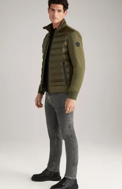 Steppjacke Boros in Dark Green