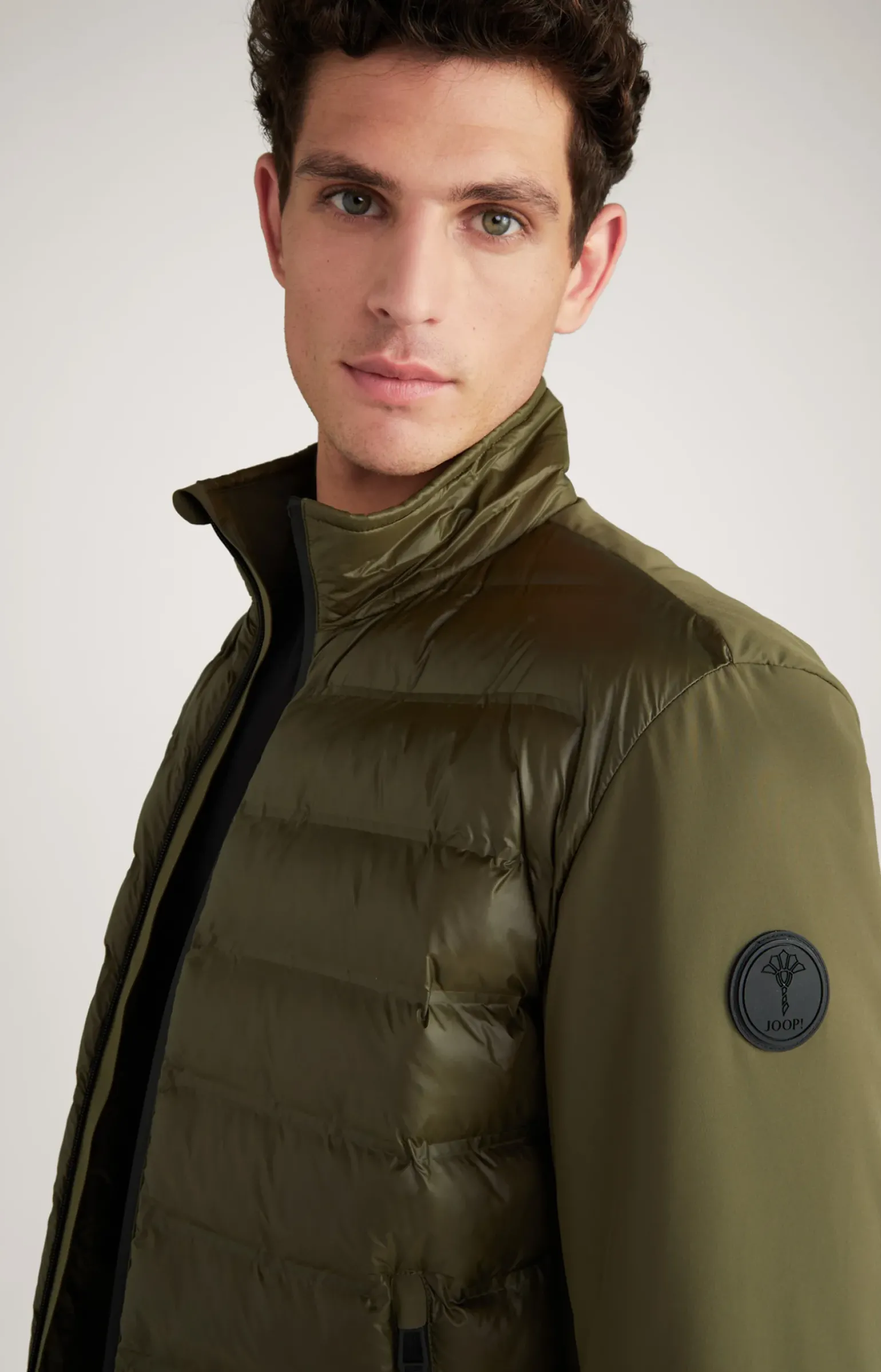 Steppjacke Boros in Dark Green