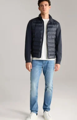 Steppjacke Boros in Navy