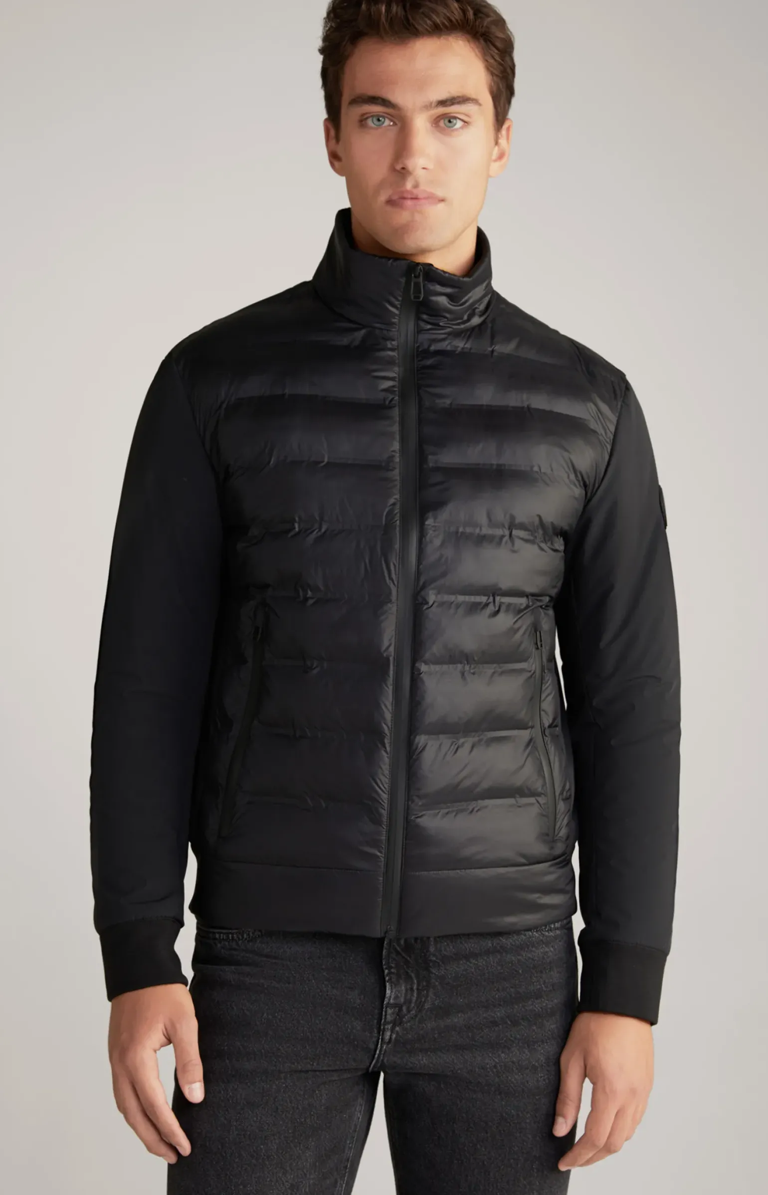 Steppjacke Boros in Schwarz