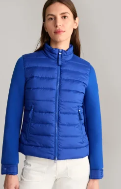Steppjacke in Blau