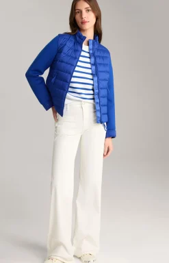 Steppjacke in Blau